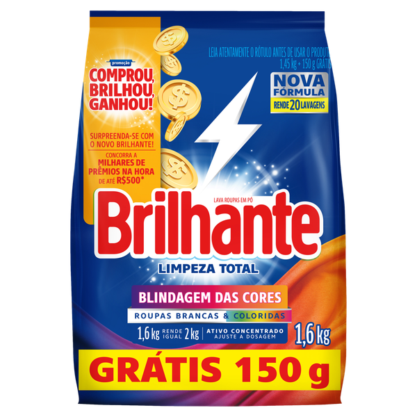 Primo Supermercado SAB O EM P BRILHANTE LIMPEZA TOTAL BLINDAGEM DAS 