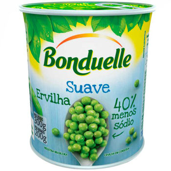  BONDUELLE ERVILHA  SUAVE LATA 300G