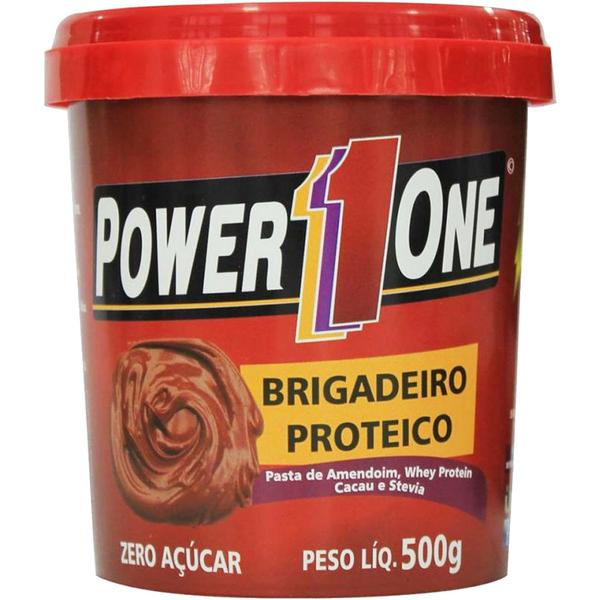  BRIGADEIRO PROTEICO POWER ONE  POTE 500G