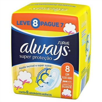 ABS ALWAYS BASICO M SUAVE C/ABAS L8P7