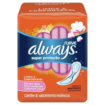 ABS ALWAYS BASICO M SUAVE S/ABAS 8UN