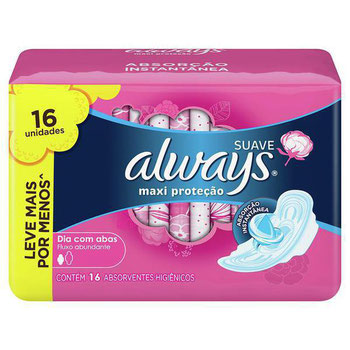 ABS ALWAYS PINK SUAVE C/ABAS L16 P14