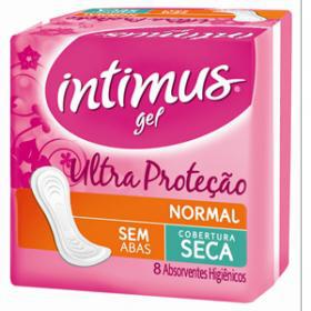 ABS INTIMUS GEL TRIPLA PROTEÇÃO C ABAS SECA L8 P7