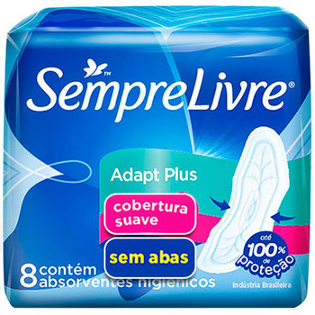 ABS SEMPRE LIVRE MAX SUAVE ADAPT S/ABAS 8UND