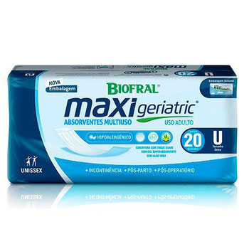 ABSORVENTE BIOFRAL MAXI GERIATRIC C/20 UN