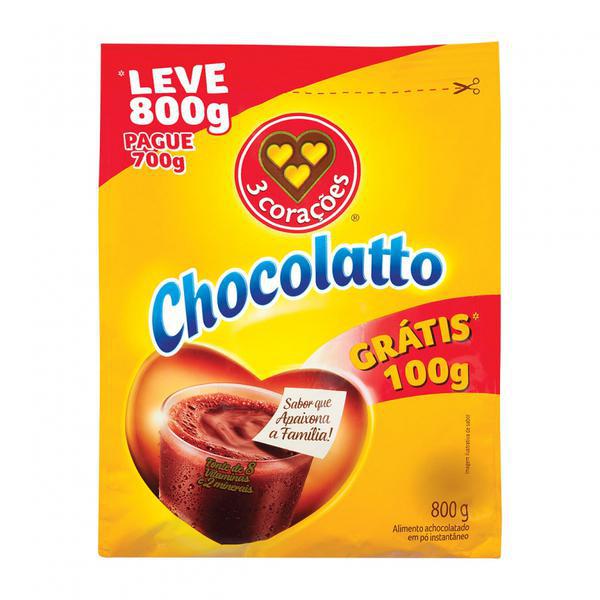 ACHOCOLATADO 3 CORACOES L800P700G