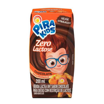 ACHOCOLATADO PIRACANJUBA ZERO LACTOSE 200ML