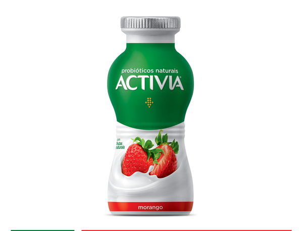 ACTIVIA DANONE POLPA MORANGO 100G