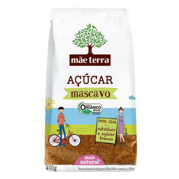 ACUCAR MASCAVO MAE TERRA 400G