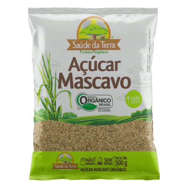 ACUCAR MASCAVO ORGANICO 20X500G
