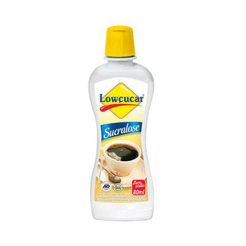 ADOCANTE LOWCUCAR 80ML C/SUCRALOSE
