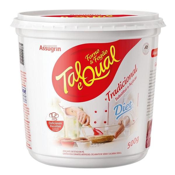 ADOCANTE TAL QUAL FORNO&FOGAO DIET 500G