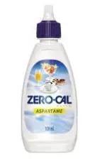 Adoçante Zero Cal Aspartame 100ml