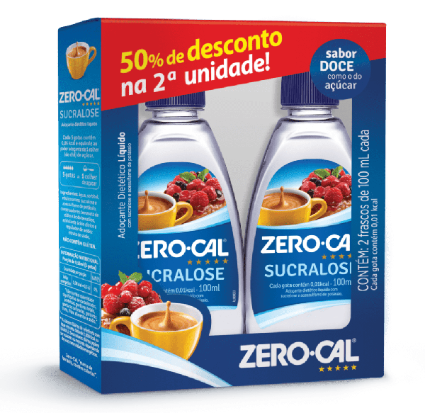 ADOCANTE ZERO CAL SUCRALOSE PROM 2X100ML