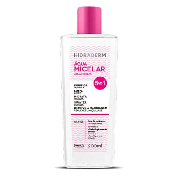 AGUA MICELAR HIDRADERFM FARMAX 200ML