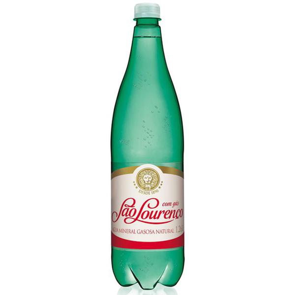 AGUA MIN. SAO LOURENCO GASOSA PET 1260ML