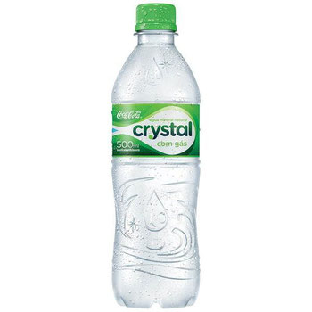 Água Mineral Crystal Com Gás 500ml