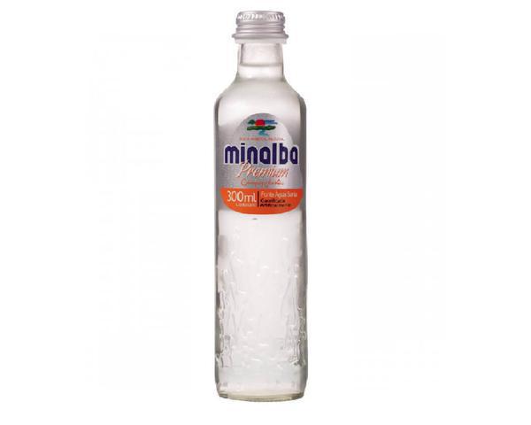 AGUA MINERAL MINALBA C/ GAS 300ML