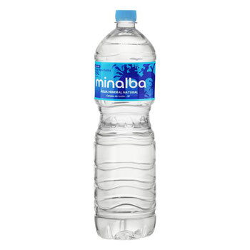 AGUA MINERAL MINALBA S/ GAS 1,5ML