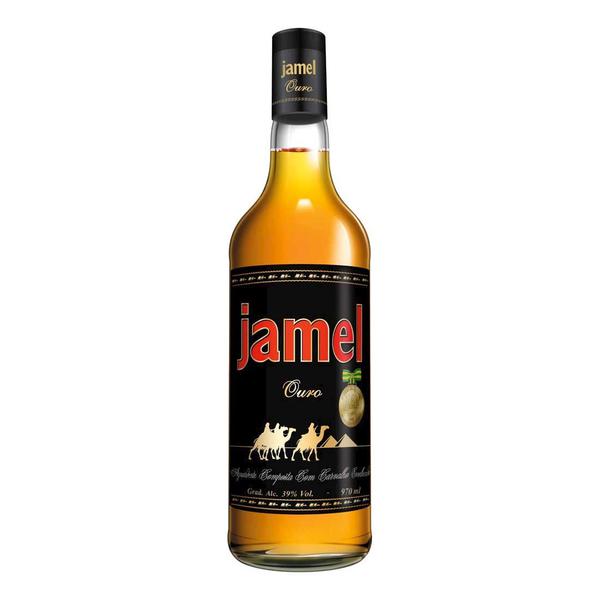 AGUARDENTE JAMEL 900ML OURO