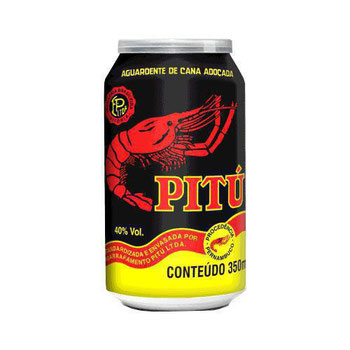 AGUARDENTE PITU LATA 350ML
