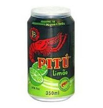 AGUARDENTE PITU LATA LIMAO 350ML