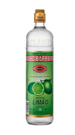 AGUARDENTE V.BARREIRO 910ML LIMAO