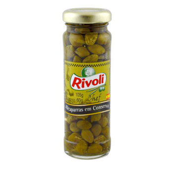 ALCAPARRAS EM CONSERVA RIVOLI VIDRO 60GR 