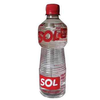 ALCOOL ETILICO SOL 500ML 92,8° INPM