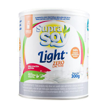 ALIMENTO EM PO SUPRA SOY S/LAC LIGHT 300G