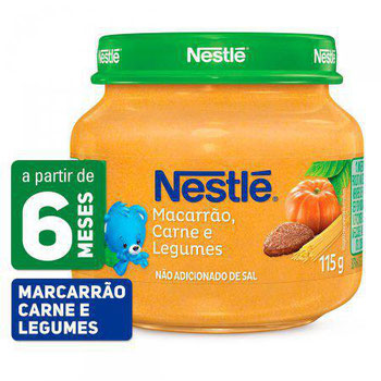 ALIMENTO INF.NESTLE MAC/CARNE/LEG 115G