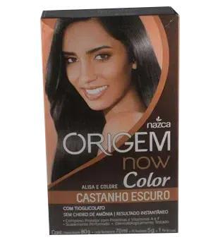 ALISANTE CREME ORIGEM COLOR CASTANHO ESCURO 80G
