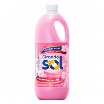 AMACIANTE ROUPA GIRANDO SOL 2L LAVANDA ROSA