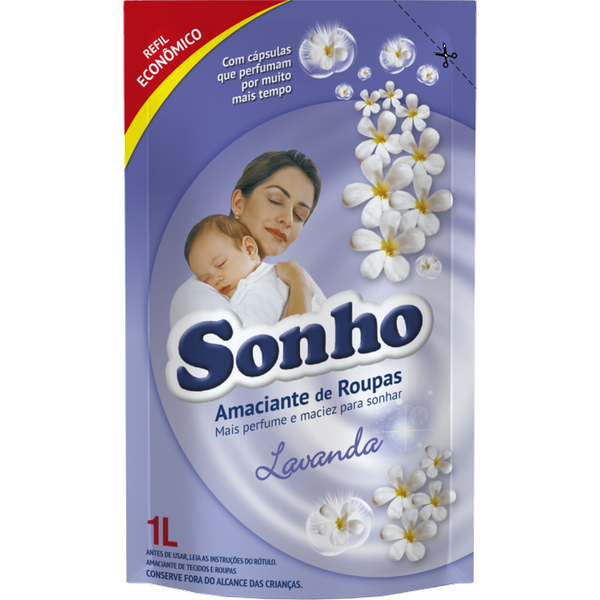 AMACIANTE SONHO LAVANDA SACHET 1L