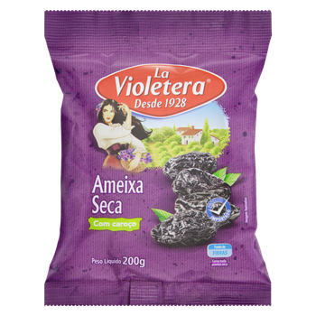 AMEIXA LA VIOLETERA SECA C/CAROCO 200G