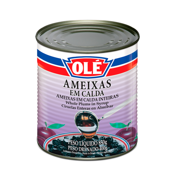 AMEIXAS OLE CALDA INTEIRAS LATA 850G