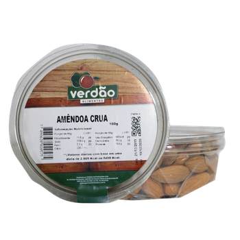 AMENDOA CRUA VERDAO 100G