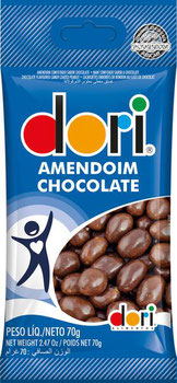 AMENDOIM CONFEITADO DORI CHOCOLATE 70G