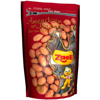 AMENDOIM TIPO JAPONES  ZAELI 150G