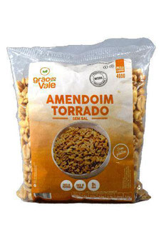 AMENDOIM TORRADO GRAO DO VALE 400G