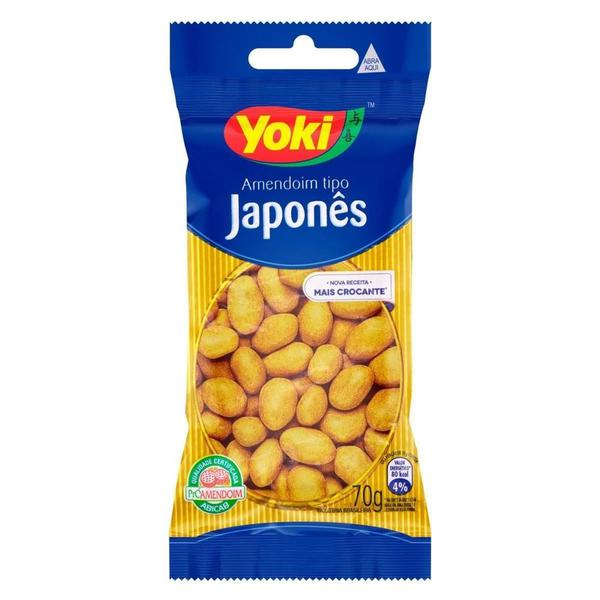 AMENDOIM YOKI DESCASCADO SALGADO 70G