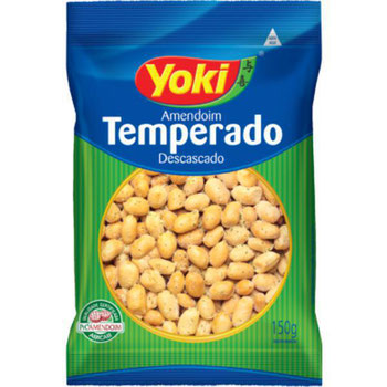 AMENDOIM YOKI TEMPERADO 150G