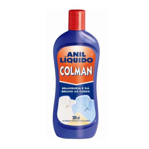 Branqueador Anil Líquido Colman 200ml