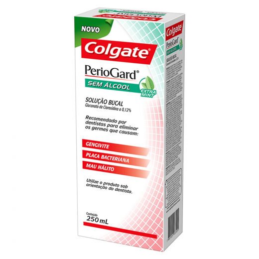 ANTI SEPTICO BUCAL COLGATE PERIOGARD S/ ALCOOL XTRA 250ML