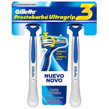 Prestobarba Ultragrip 3 com 2 Unidades