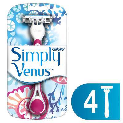 AP BARB.GILLETE SIMPLY VENUS L4P3