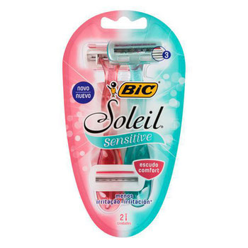 AP DEPI GILLETE RSA/ROXO SOLEIL SENSITIVE C/2