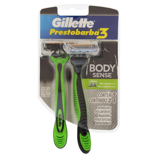 APAR BARB GILLETTE 3X BODY SENSE 2UND