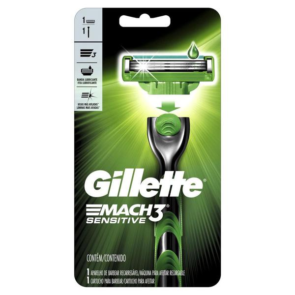 APAR BARB GILLETTE SM MACH3 SENSITIVE 1UND
