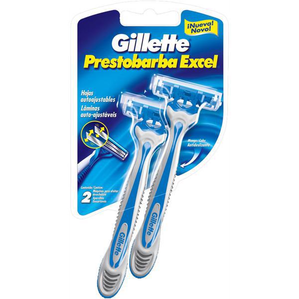 APAR GILLETTE PRESTO EXCEL MASC 2UN